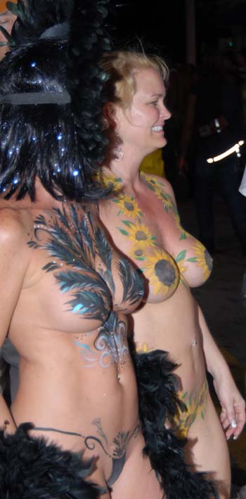 Body Painting 2006 photo - Duval Street, Key West